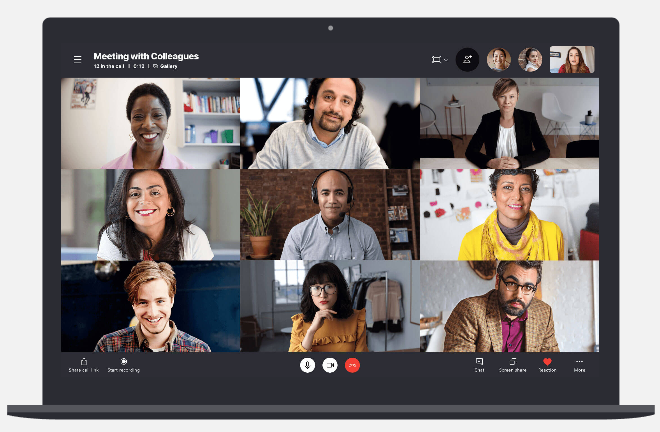 Skype桌面版界面预览